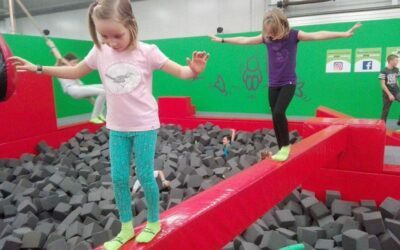 Wycieczka do parku trampolin