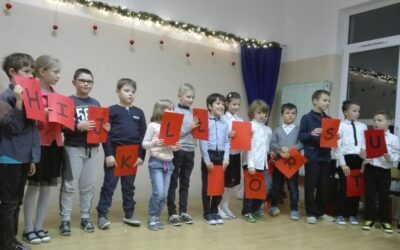 Spotkanie wigilijne klas I-III