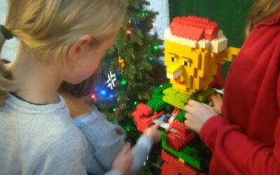 Mikołajkowe wyjście klasy 2 do Klockolandu