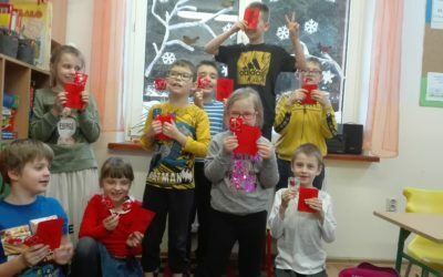 Walentynki dla rodziców w klasie 2