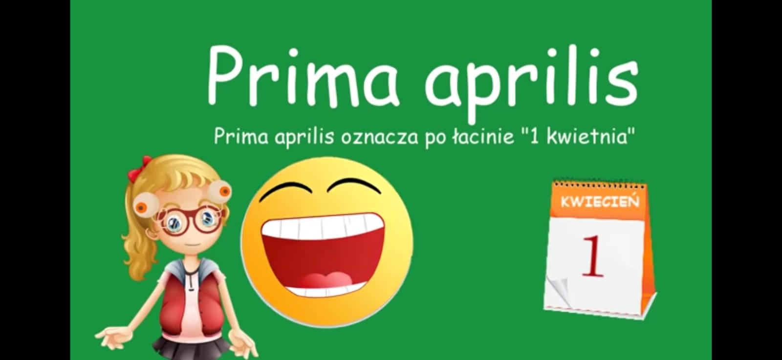 Prima aprilis w kl. 1 - Szkoła Źródełko